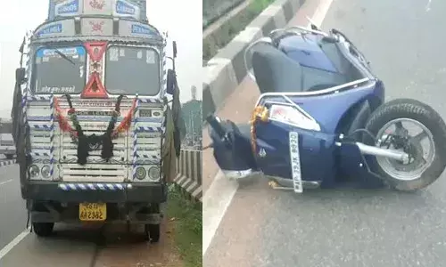 రోడ్డు ప్రమాదంలో ఒకే కుటుంబానికి చెందిన ముగ్గురు మృతి