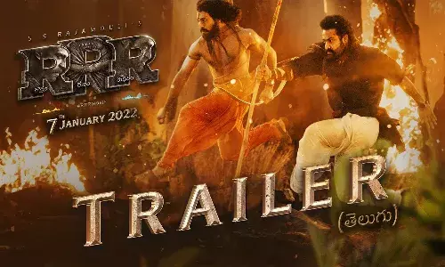 ఆర్ఆర్ఆర్ ట్రైలర్ విడుదల.. ఫ్యాన్స్కు పూనకాలే
