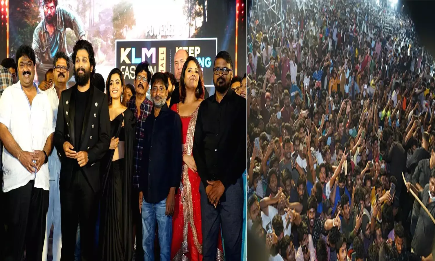 పుష్ప ప్రీ రిలీజ్ ఈవెంట్ పై కేసు నమోదు చేసిన పోలీసులు