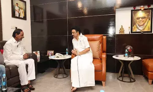తమిళనాడు సీఎం స్టాలిన్‌తో సీఎం కేసీఆర్‌ కీలక భేటీ