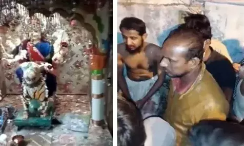 పాకిస్థాన్లోని కరాచీలో హిందూ దేవాలయం ధ్వంసం