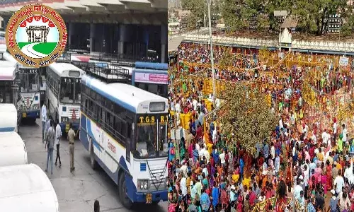మేడారం జాతరకు వెళ్లే భక్తులకు టీఎస్ఆర్టీసీ శుభవార్త