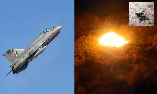 రాజస్థాన్లో కుప్పకూలిన మిగ్-21 ఫైటర్ జెట్.. వింగ్ కమాండర్ మృతి