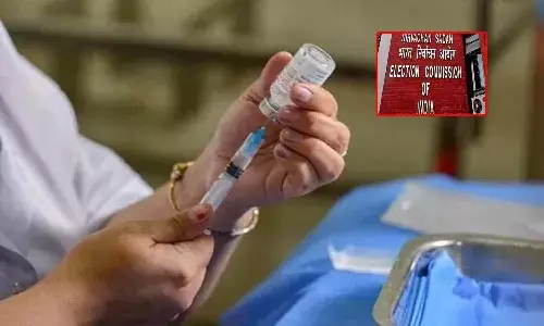 ఆ రాష్ట్రాల్లో వ్యాక్సినేషన్ డ్రైవ్ను వేగవంతం చేయండి : కేంద్రానికి ఈసీ లేఖ