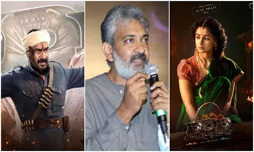 ఆర్ఆర్ఆర్ సినిమాలో ఆలియా భట్, అజయ్ దేవగన్ పాత్రల నిడివిపై తొలిసారి స్పందించిన రాజమౌళి