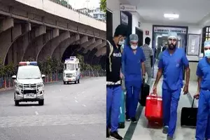 15 నిమిషాల్లో 17.6 కి.మీ.. గ్రీన్ఛానల్ ద్వారా లైవ్ ఆర్గాన్స్ తరలింపు 15 నిమిషాల్లో 17.6 కి.మీ.. గ్రీన్ఛానల్ ద్వారా లైవ్ ఆర్గాన్స్ తరలింపు