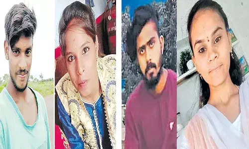 వేరు వేరు చోట్ల రెండు ప్రేమ జంటల బలవన్మరణం