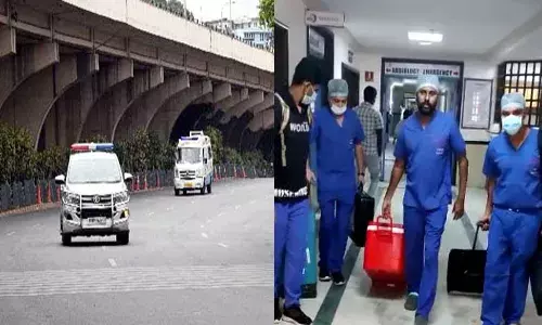 15 నిమిషాల్లో 17.6 కి.మీ.. గ్రీన్ఛానల్ ద్వారా లైవ్ ఆర్గాన్స్ తరలింపు