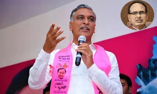 వంద ఎలుకలు తిన్న పిల్లి తాను శాఖహారి అన్నట్లు.. మధ్యప్రదేశ్ సీఎంకు మంత్రి హరీశ్ కౌంటర్
