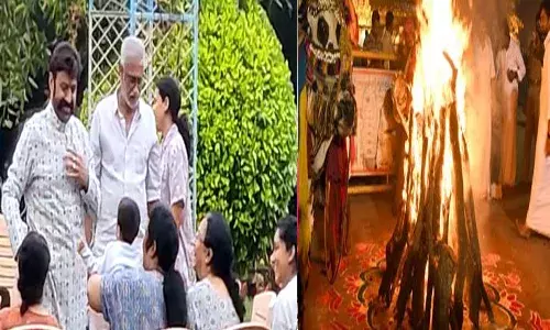 భోగి సంబరాలు.. కారంచేడులో బాలయ్య