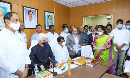 ఎమ్మెల్సీగా కల్వకుంట్ల కవిత ప్రమాణ స్వీకారం