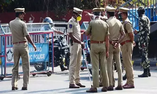 హైదరాబాద్లో దాదాపు 1,000 మంది పోలీసు సిబ్బందికి కోవిడ్-19 పాజిటివ్