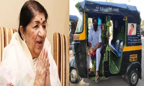 లతామంగేష్కర్పై అభిమానం.. చికిత్స కోసం తన సంపాదన విరాళంగా ఇచ్చిన ఆటోడ్రైవర్