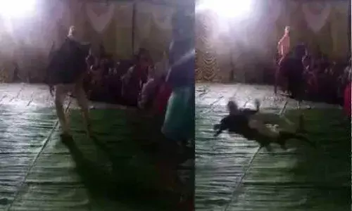 డీజేలో డ్యాన్స్ చేస్తూ యువకుడి మృతి.. తాగి పడిపోయాడనుకున్న స్నేహితులు