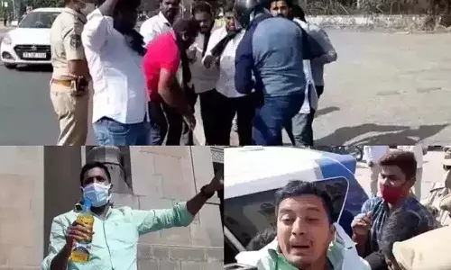ఓయూలో ఉద్రిక్తత.. ఆ ఇద్దరి నేతల రాకను వ్యతిరేకిస్తూ..