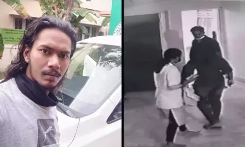 మసాజ్ పార్లర్లో మహిళా సిబ్బందిపై దాడి.. లైంగిక దాడికి యత్నించడంతో..