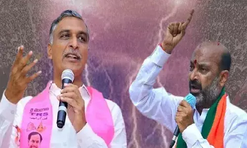 బండి సంజయ్కు మంత్రి హరీష్ రావు సవాల్
