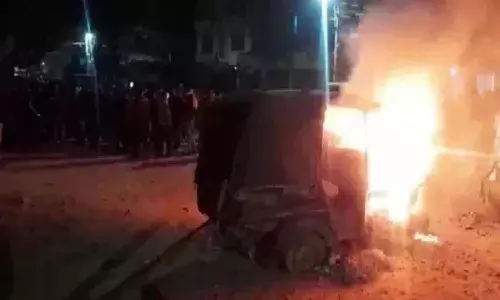 5 అంతస్తుల భవనంపై నుంచి.. ఇద్దరు బాలికలను కిందకు విసిరేసిన వ్యక్తి..!