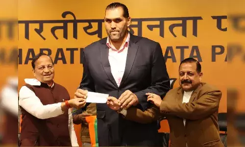 బీజేపీలో చేరిన.. ది గ్రేట్ కాలీ