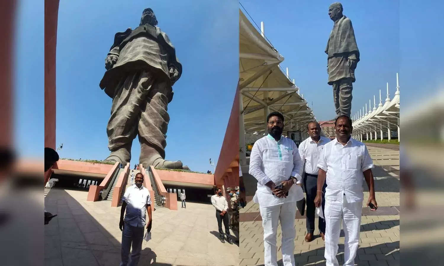 సర్దార్ వల్లభ్‌భాయ్ పటేల్ విగ్రహాన్ని సందర్శించిన మంత్రి కొప్పుల ఈశ్వర్
