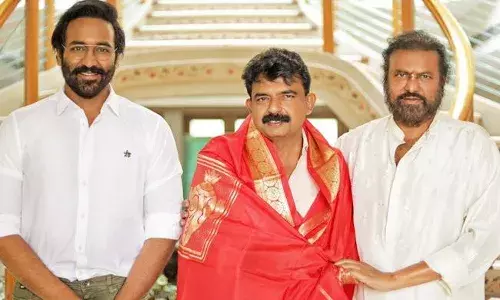 మోహన్బాబుతో ఏపీ మంత్రి పేర్ని నాని భేటీ