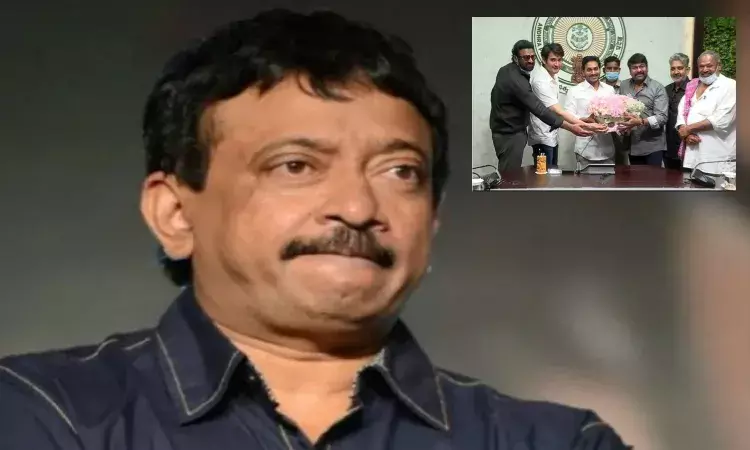 ఏపీ సీఎంతో సినీ ప్ర‌ముఖుల భేటీపై వ‌ర్మ సెటైర్లు.. సూపర్, మెగా, బాహుబలి లెవెల్ బెగ్గింగ్ అంటూ