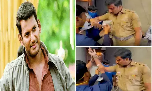 షూటింగ్లో గాయపడిన హీరో విశాల్.. చికిత్స కోసం కేరళకు పయనం