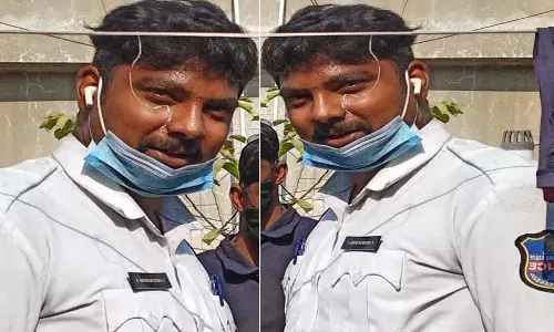 రియల్ హీరో అయిన పంజాగుట్ట ట్రాఫిక్ కానిస్టేబుల్ శ్రావణ్ కుమార్