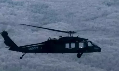పైలెట్ లేకుండా ఆకాశంలోకి దూసుకెళ్లిన బ్లాక్ హాక్ హెలికాప్టర్