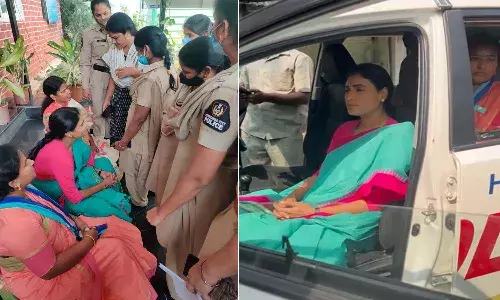 వైఎస్ షర్మిల అరెస్ట్