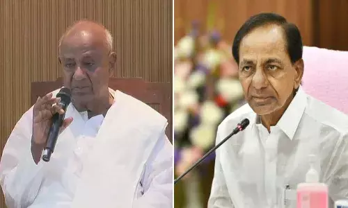 బీజేపీపై పోరాటంలో.. సీఎం కేసీఆర్కు మాజీ ప్రధాని దేవెగౌడ మద్దతు