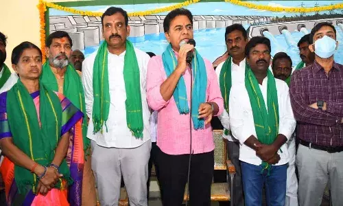 రైతుల సంక్షేమమే ప్రధాన లక్ష్యం : కేటీఆర్