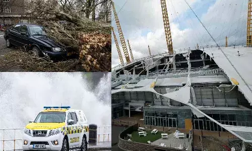 వణికిస్తున్న యూనిస్ తుఫాను.. 9 మంది మృతి