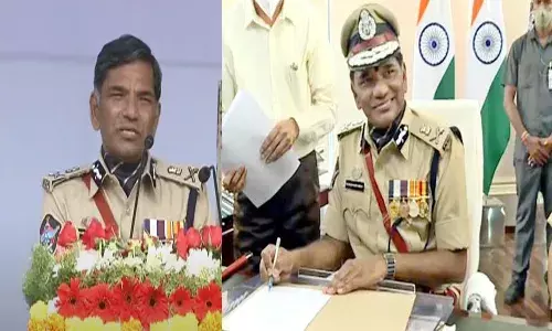 డీజీపీగా బాధ్యతలు స్వీకరించిన రాజేంద్రనాథ్రెడ్డి.. ప్రజా విశ్వాసం చూరగొడనమే లక్ష్యం
