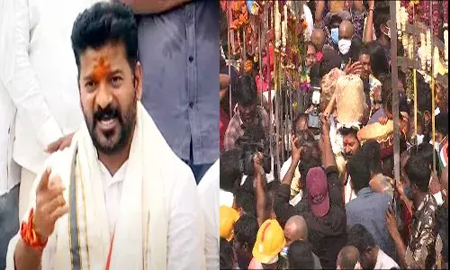 మేడారం జాతరకు జాతీయ పండుగ హోదా ఇవ్వాలి :  రేవంత్ రెడ్డి