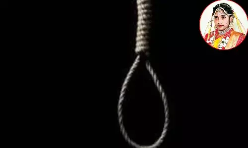 ఇష్టం లేని పెళ్లి చేశారని న‌వ వ‌ధువు ఆత్మ‌హ‌త్య‌