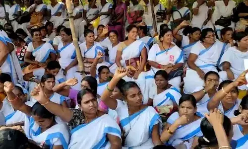 ఆశావర్కర్లతో సర్కార్ చర్చలు.. సమస్యలు పరిష్కారం అయ్యేనా.!