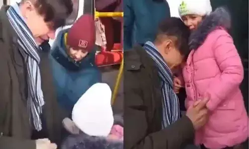 కన్నీరు పెట్టిస్తున్న దృశ్యాలు.. ఓ తండ్రి, కూతురు.. పోరాటంలో సైనికుడు.. ఇలా ఇంకెన్నో..