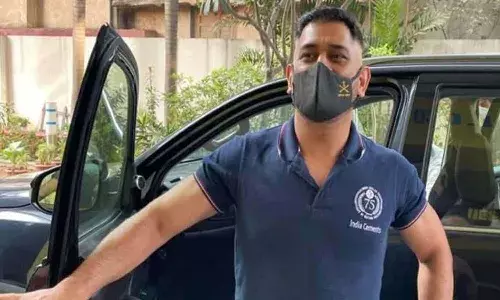 ట్రైనింగ్ క్యాంపు లోకి అడుగుపెట్టిన ధోని