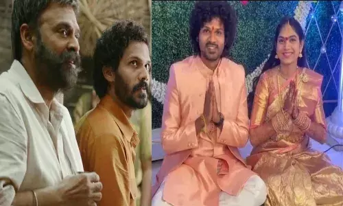 నారప్ప నటుడు కార్తీక్ రత్నం ఎంగేజ్మెంట్.. ఫోటోలు వైరల్