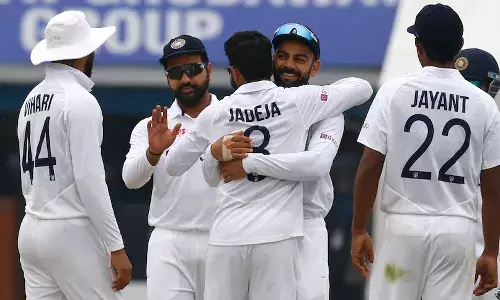 తొలి టెస్టులో టీమ్ఇండియా ఘన విజయం