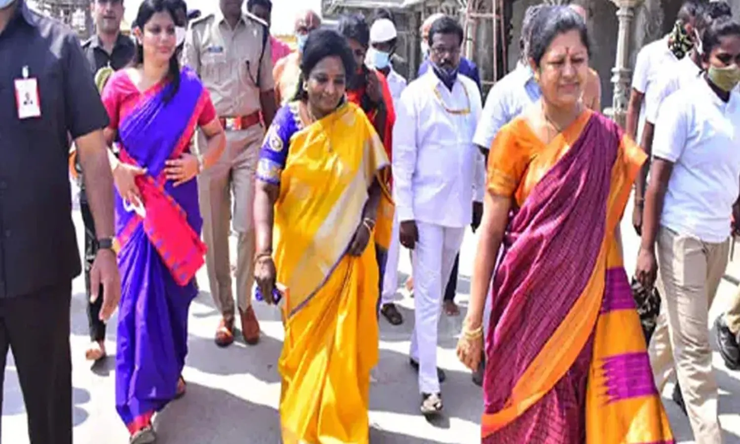 యాదాద్రిలో గవర్నర్ తమిళి సై సౌందరరాజన్