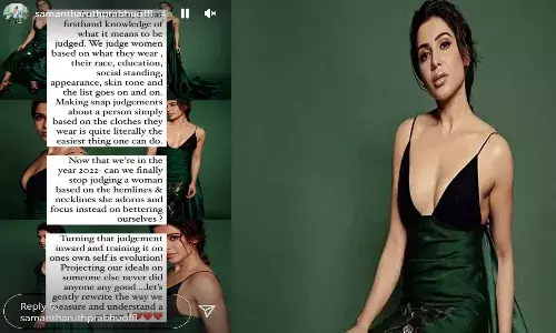 సమంత డ్రెస్పై ట్రోలింగ్.. గట్టిగానే కౌంటరిచ్చింది