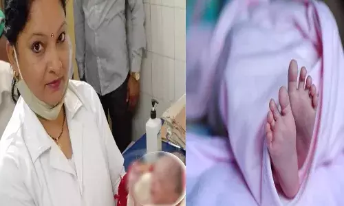 అమ్మతనానికే అవమానం.. పుట్టిన బిడ్డను సజీవంగానే భూతిలో పాతిపెట్టింది..!