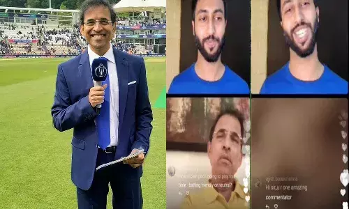 హర్షా భోగ్లేపై దాడి..?  లైవ్లో మాట్లాడుతుండగానే..?