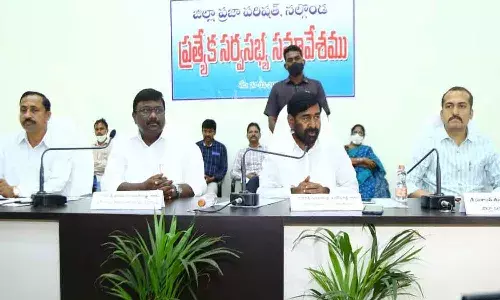 వరి సేకరణపై తీర్మానం చేసిన నల్గొండ జిల్లా పరిషత్