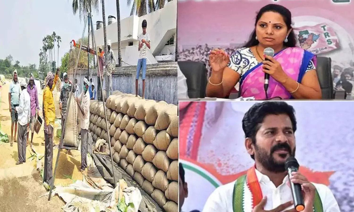 ధాన్యం కొనుగోలుపై ట్వీట్ల యుద్ధం