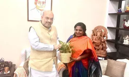 ఢిల్లీకి గవర్నర్ - రేపు అమిత్ షా తో కీలక భేటి