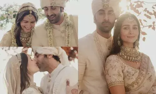 ఒక్కటైన ఆలియా - రణ్ బీర్, ఫోటోలు విడుదల చేసిన ఆలియా