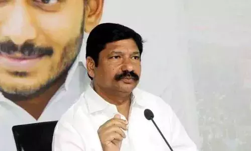 గృహనిర్మాణ శాఖ మంత్రిగా బాధ్యతలు చేపట్టిన జోగి రమేష్